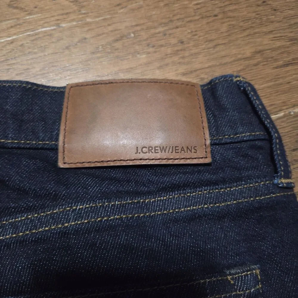 J Crew 484 Jeans 36x34 Blue Slim Fit Kurabo Premium Japanese Denim